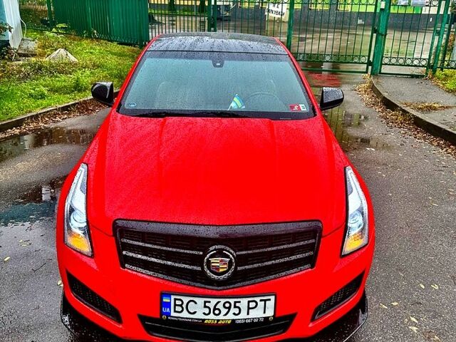 Красный Кадиллак АТС, объемом двигателя 2.5 л и пробегом 202 тыс. км за 7999 $, фото 1 на Automoto.ua