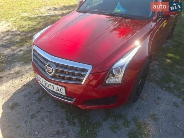 Красный Кадиллак АТС, объемом двигателя 2 л и пробегом 207 тыс. км за 10500 $, фото 1 на Automoto.ua
