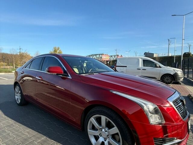 Красный Кадиллак АТС, объемом двигателя 2 л и пробегом 109 тыс. км за 11300 $, фото 1 на Automoto.ua