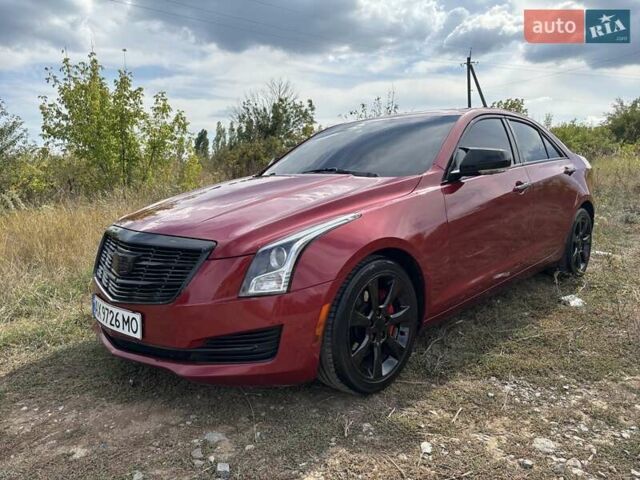 Червоний Каділак АТС, об'ємом двигуна 2 л та пробігом 190 тис. км за 10200 $, фото 1 на Automoto.ua