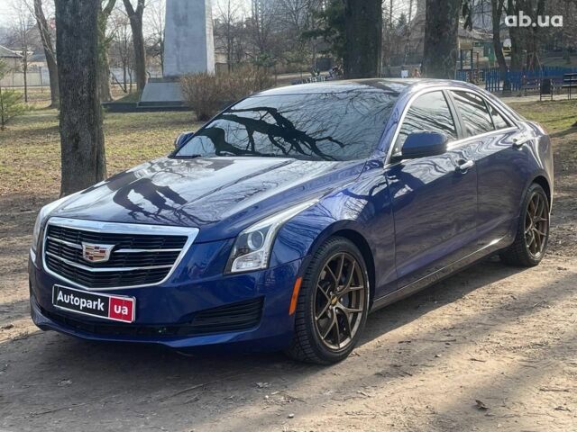 Синий Кадиллак АТС, объемом двигателя 2 л и пробегом 146 тыс. км за 12890 $, фото 1 на Automoto.ua