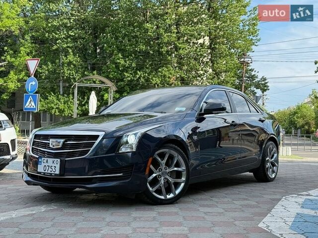 Синий Кадиллак АТС, объемом двигателя 2 л и пробегом 145 тыс. км за 10300 $, фото 1 на Automoto.ua