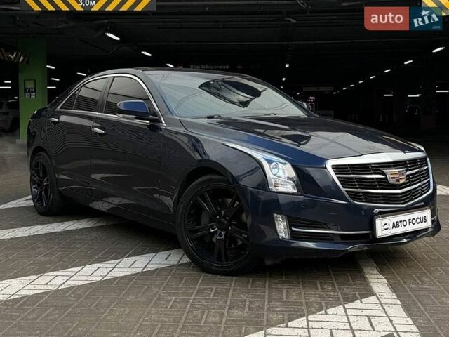 Синий Кадиллак АТС, объемом двигателя 2 л и пробегом 85 тыс. км за 11490 $, фото 1 на Automoto.ua