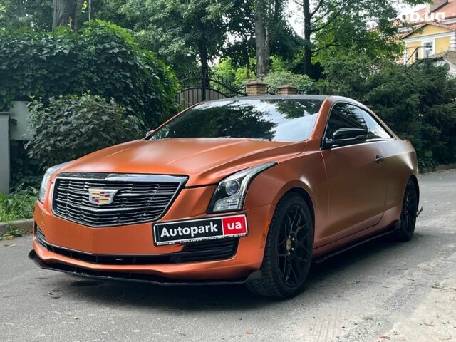 Оранжевый Кадиллак АТС, объемом двигателя 2 л и пробегом 56 тыс. км за 14940 $, фото 1 на Automoto.ua