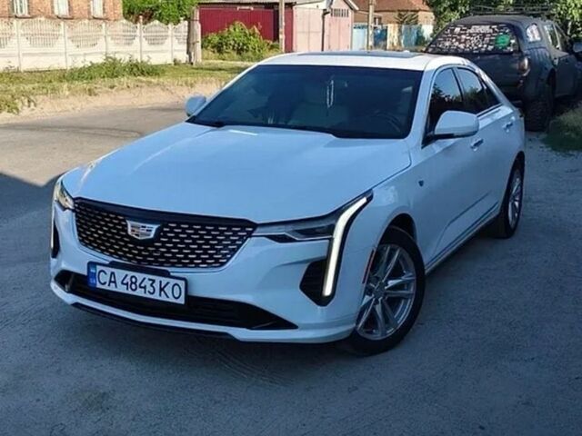Белый Кадиллак CT4, объемом двигателя 2 л и пробегом 162 тыс. км за 18000 $, фото 1 на Automoto.ua