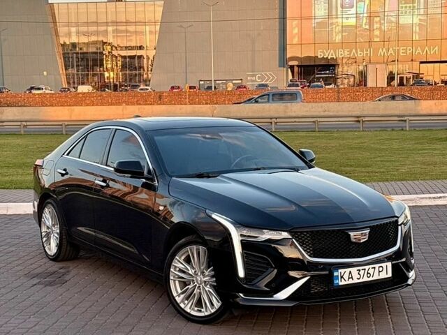Черный Кадиллак CT4, объемом двигателя 2 л и пробегом 75 тыс. км за 17990 $, фото 1 на Automoto.ua