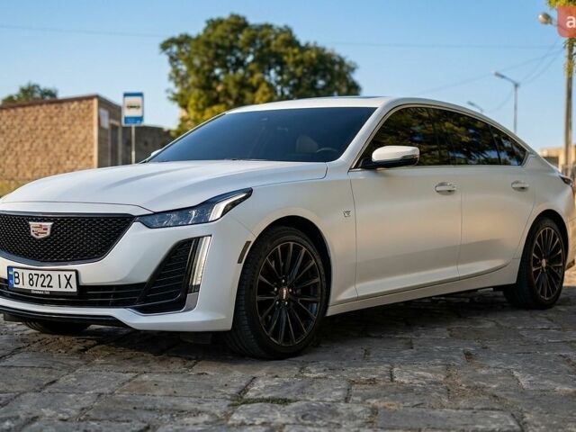 Белый Кадиллак CT5, объемом двигателя 2 л и пробегом 139 тыс. км за 23500 $, фото 1 на Automoto.ua