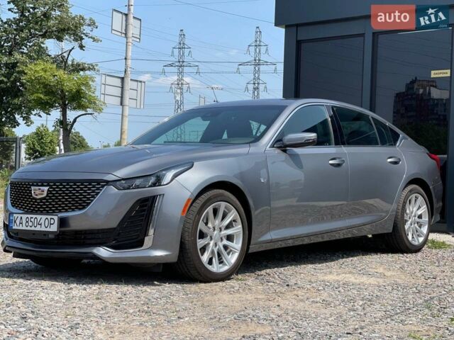 Серый Кадиллак CT5, объемом двигателя 2 л и пробегом 10 тыс. км за 20600 $, фото 1 на Automoto.ua