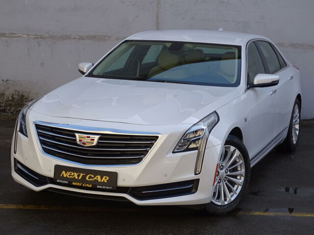 Белый Кадиллак CT6, объемом двигателя 2 л и пробегом 40 тыс. км за 28300 $, фото 1 на Automoto.ua