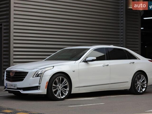 Білий Каділак CT6, об'ємом двигуна 3 л та пробігом 44 тис. км за 19900 $, фото 1 на Automoto.ua