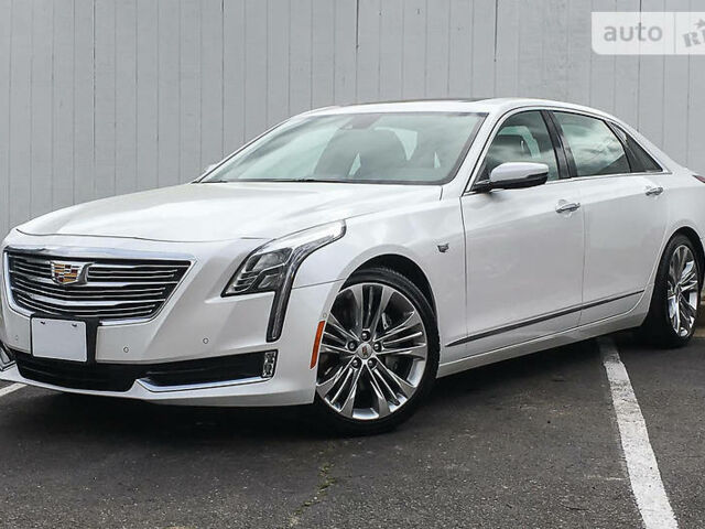 Белый Кадиллак CT6, объемом двигателя 3 л и пробегом 12 тыс. км за 57000 $, фото 1 на Automoto.ua