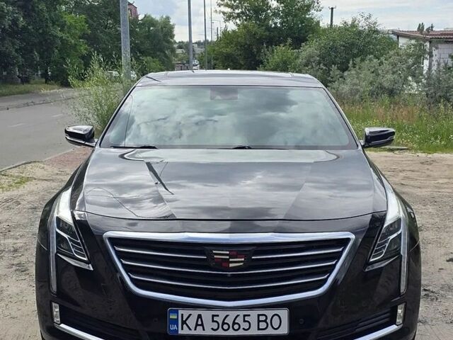 Черный Кадиллак CT6, объемом двигателя 2 л и пробегом 102 тыс. км за 24000 $, фото 1 на Automoto.ua