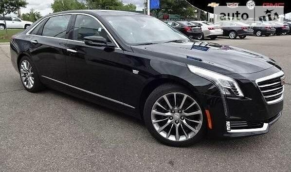 Черный Кадиллак CT6, объемом двигателя 3 л и пробегом 25 тыс. км за 59500 $, фото 1 на Automoto.ua