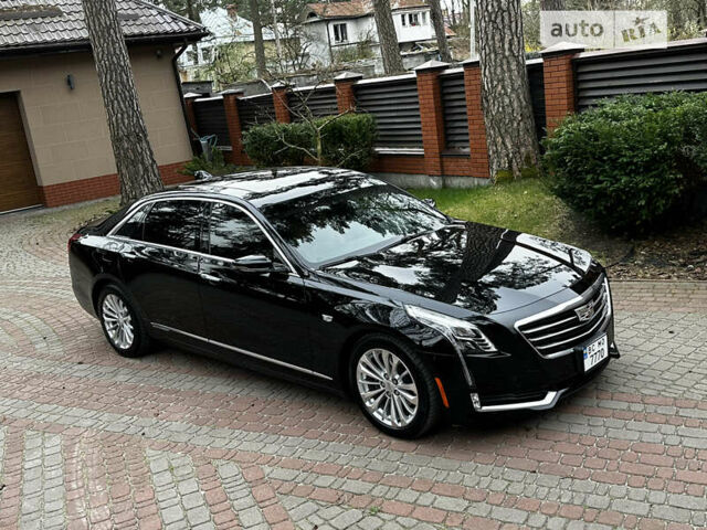 Черный Кадиллак CT6, объемом двигателя 2 л и пробегом 52 тыс. км за 27950 $, фото 1 на Automoto.ua