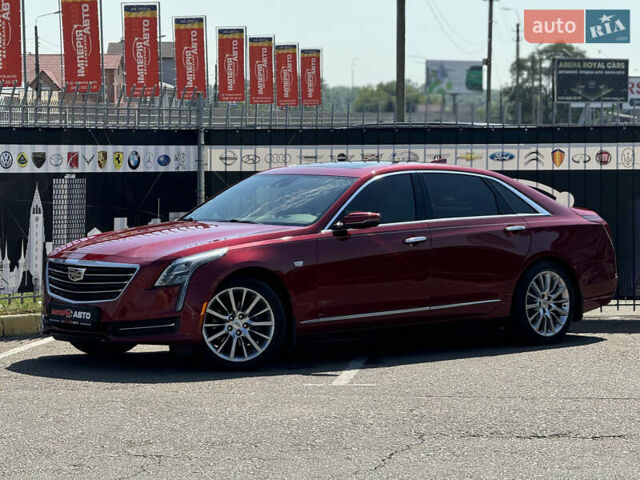 Червоний Каділак CT6, об'ємом двигуна 3.65 л та пробігом 39 тис. км за 24900 $, фото 1 на Automoto.ua