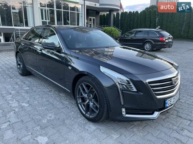 Серый Кадиллак CT6, объемом двигателя 3.56 л и пробегом 148 тыс. км за 24950 $, фото 1 на Automoto.ua