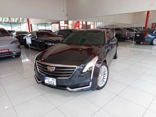 Серый Кадиллак CT6, объемом двигателя 3 л и пробегом 101 тыс. км за 26500 $, фото 1 на Automoto.ua