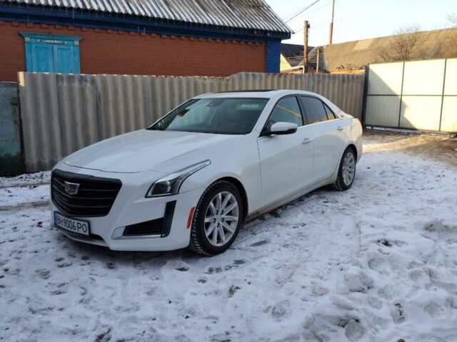 Білий Каділак CTS, об'ємом двигуна 3.6 л та пробігом 164 тис. км за 15200 $, фото 1 на Automoto.ua