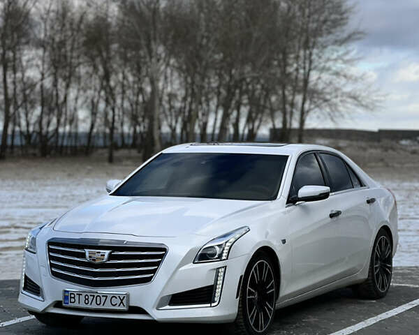 Білий Каділак CTS, об'ємом двигуна 3.6 л та пробігом 36 тис. км за 22800 $, фото 1 на Automoto.ua