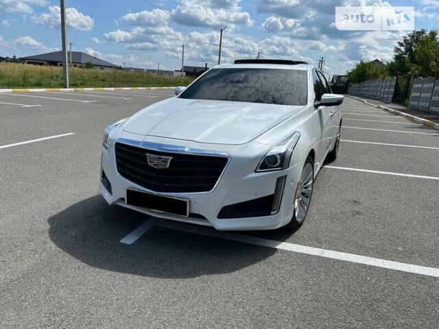 Белый Кадиллак СТС, объемом двигателя 3.65 л и пробегом 23 тыс. км за 22000 $, фото 1 на Automoto.ua