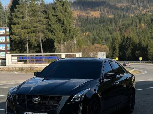 Черный Кадиллак СТС, объемом двигателя 3.65 л и пробегом 190 тыс. км за 11500 $, фото 1 на Automoto.ua