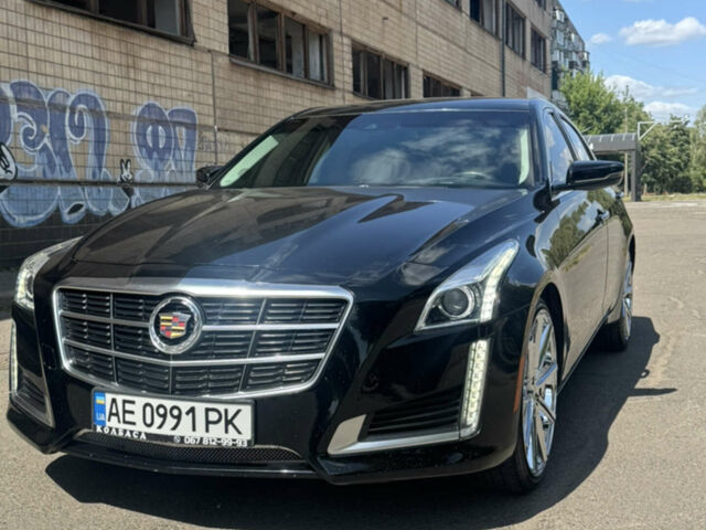 Чорний Каділак CTS, об'ємом двигуна 2 л та пробігом 184 тис. км за 16000 $, фото 1 на Automoto.ua