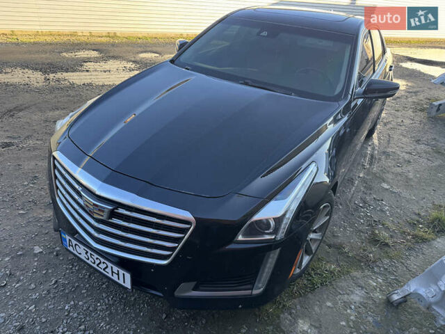 Черный Кадиллак СТС, объемом двигателя 2 л и пробегом 260 тыс. км за 10100 $, фото 1 на Automoto.ua