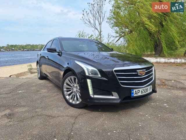 Чорний Каділак CTS, об'ємом двигуна 2 л та пробігом 130 тис. км за 16500 $, фото 1 на Automoto.ua