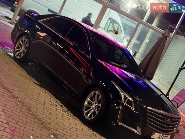Черный Кадиллак СТС, объемом двигателя 2 л и пробегом 190 тыс. км за 18000 $, фото 1 на Automoto.ua