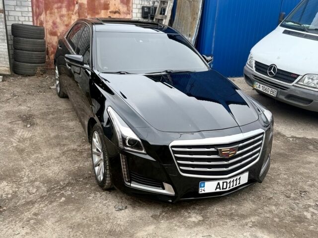 Чорний Каділак CTS, об'ємом двигуна 2 л та пробігом 190 тис. км за 18000 $, фото 1 на Automoto.ua