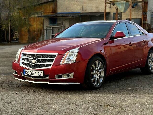 Червоний Каділак CTS, об'ємом двигуна 3.6 л та пробігом 160 тис. км за 7800 $, фото 1 на Automoto.ua