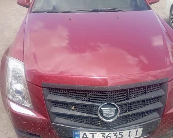 Красный Кадиллак СТС, объемом двигателя 2.8 л и пробегом 280 тыс. км за 7500 $, фото 1 на Automoto.ua