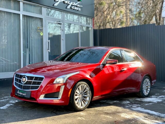 Червоний Каділак CTS, об'ємом двигуна 2 л та пробігом 89 тис. км за 14900 $, фото 1 на Automoto.ua
