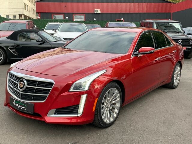 Червоний Каділак CTS, об'ємом двигуна 2 л та пробігом 90 тис. км за 16500 $, фото 1 на Automoto.ua
