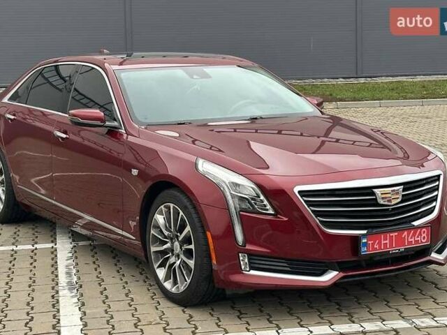 Красный Кадиллак СТС, объемом двигателя 3.6 л и пробегом 190 тыс. км за 23500 $, фото 1 на Automoto.ua