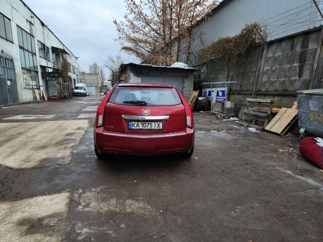 Червоний Каділак CTS, об'ємом двигуна 3 л та пробігом 164 тис. км за 8500 $, фото 1 на Automoto.ua