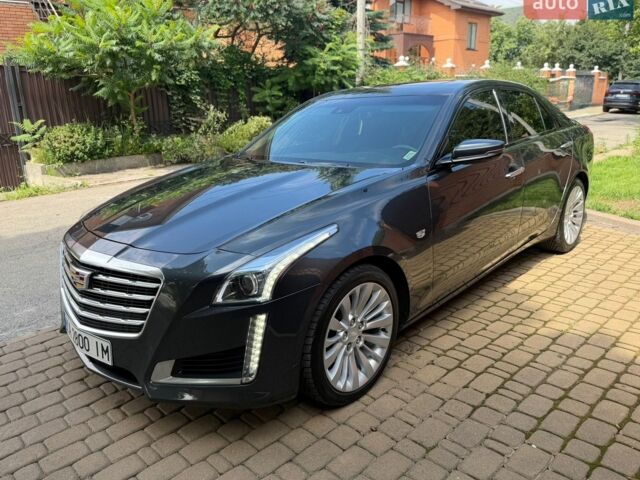 Сірий Каділак CTS, об'ємом двигуна 2 л та пробігом 90 тис. км за 19200 $, фото 1 на Automoto.ua