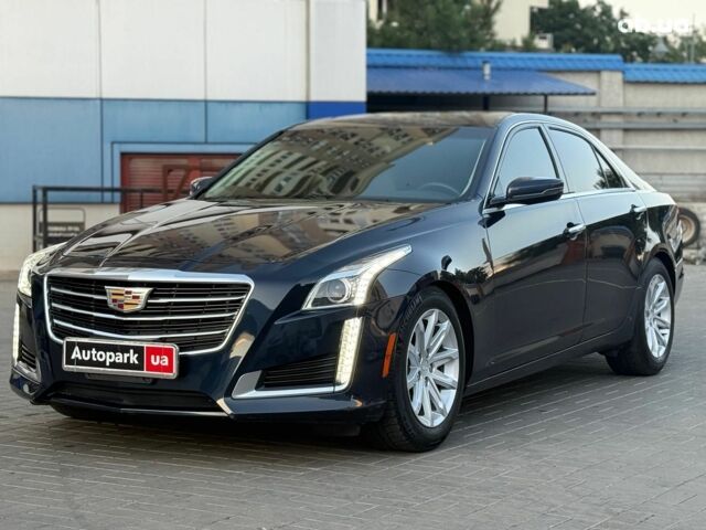 Синий Кадиллак СТС, объемом двигателя 2 л и пробегом 98 тыс. км за 13990 $, фото 1 на Automoto.ua