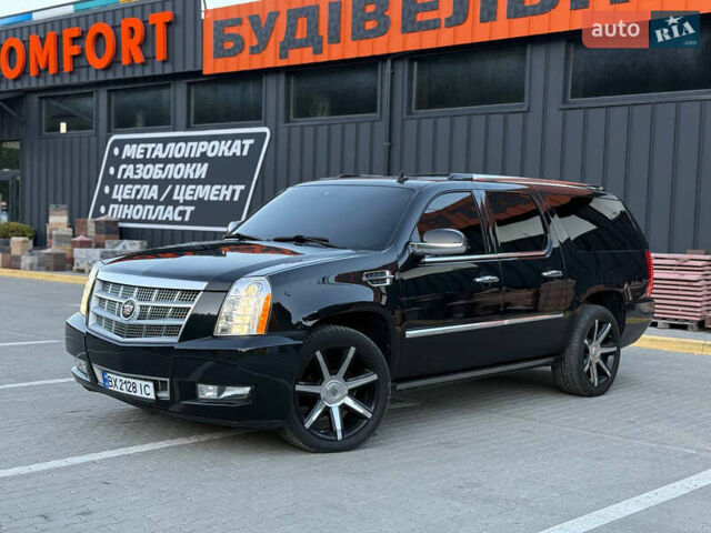 Черный Кадиллак Эскалейд, объемом двигателя 6.18 л и пробегом 225 тыс. км за 27700 $, фото 1 на Automoto.ua