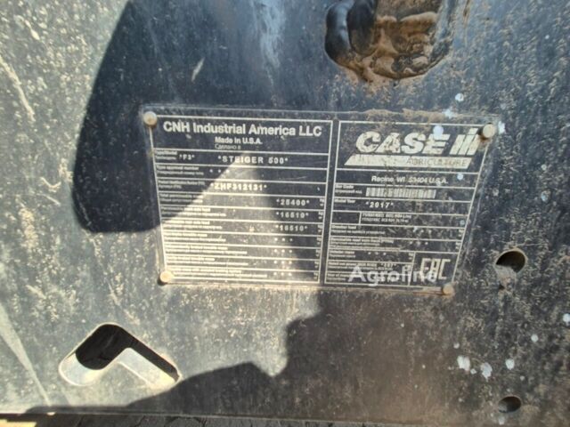 Кейс Стейгер 500, объемом двигателя 0 л и пробегом 0 тыс. км за 211748 $, фото 1 на Automoto.ua