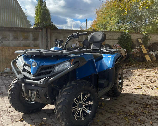 Синий СФ мото CForce 450L EPS, объемом двигателя 0.45 л и пробегом 3 тыс. км за 5000 $, фото 1 на Automoto.ua