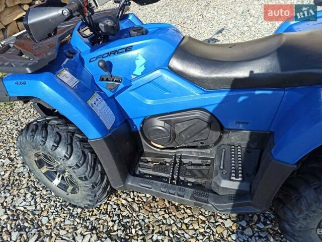 Синий СФ мото CForce 450L EPS, объемом двигателя 0.45 л и пробегом 7 тыс. км за 5500 $, фото 1 на Automoto.ua