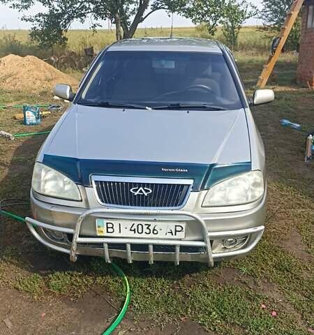 Серый Чери А15, объемом двигателя 1.6 л и пробегом 130 тыс. км за 1250 $, фото 1 на Automoto.ua