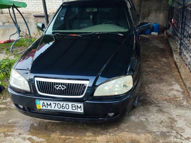 Черный Чери Амулет, объемом двигателя 1.6 л и пробегом 175 тыс. км за 800 $, фото 1 на Automoto.ua