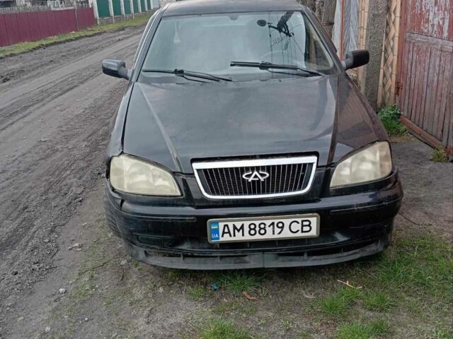 Черный Чери Амулет, объемом двигателя 1.6 л и пробегом 154 тыс. км за 903 $, фото 1 на Automoto.ua