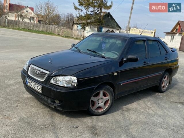 Черный Чери Амулет, объемом двигателя 1.6 л и пробегом 200 тыс. км за 950 $, фото 1 на Automoto.ua