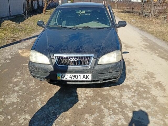 Черный Чери Амулет, объемом двигателя 1.6 л и пробегом 200 тыс. км за 457 $, фото 1 на Automoto.ua