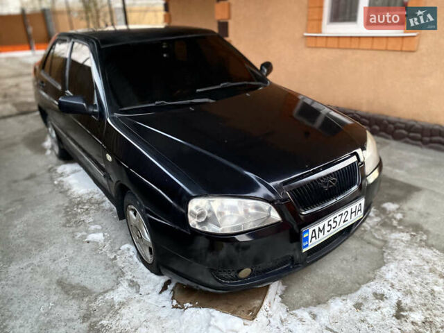 Черный Чери Амулет, объемом двигателя 1.6 л и пробегом 260 тыс. км за 1100 $, фото 1 на Automoto.ua