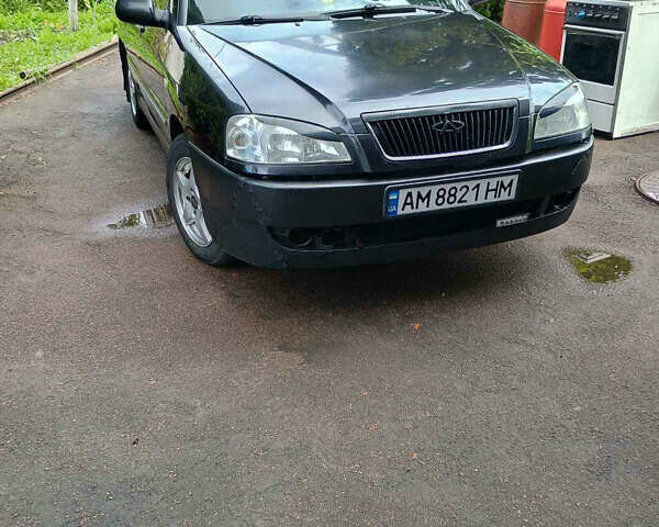 Чорний Чері Амулет, об'ємом двигуна 1.6 л та пробігом 147 тис. км за 2100 $, фото 1 на Automoto.ua