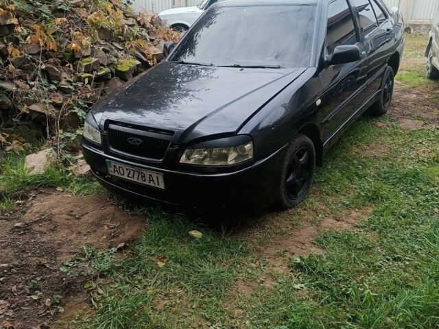 Черный Чери Амулет, объемом двигателя 1.6 л и пробегом 333 тыс. км за 800 $, фото 1 на Automoto.ua